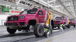 How China Produces Its Luxurious Tank 700 Off-Roader From Scratch Inside Super-Modern Factory