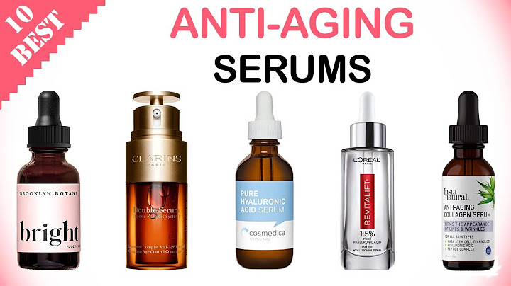 Best face serum for aging skin