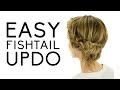 Easy Fishtail Updo