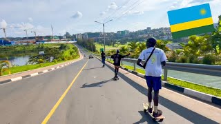 SKATEBOARDING ACROSS AFRICA! Skating In Rwanda! | Day 8/9 