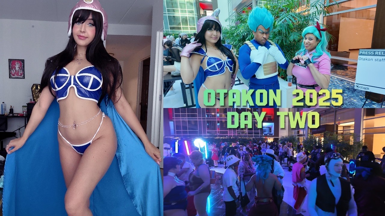 otakon day 2 | meeting dragon ball cosplayers, hunting for pokemon, and partying!