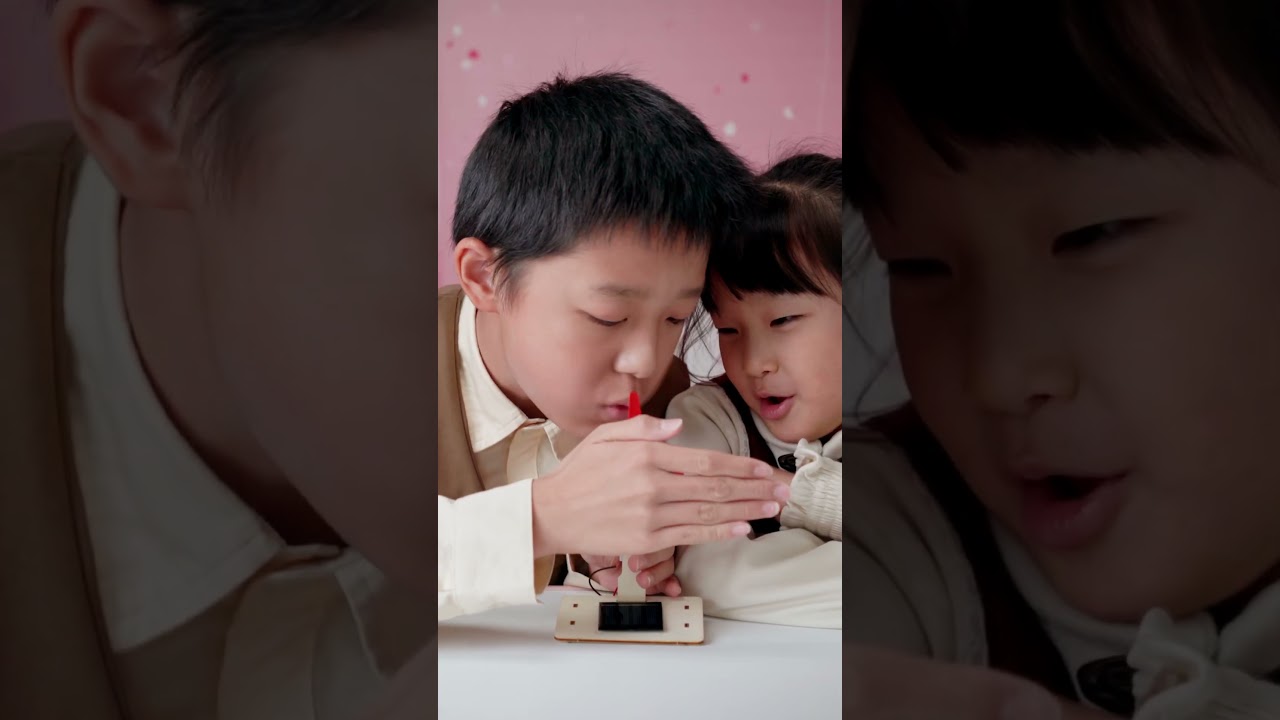 Kids Try Solar Energy 🌞 