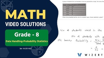 Maths Data Handling-Probability Statistics problems for Grade 8 with answers - Set 1612511422