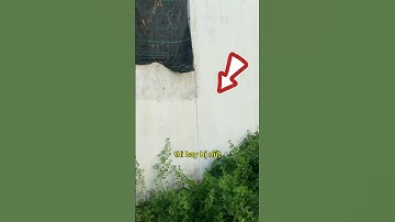 Vì sao tường tiếp giáp giữa sân và nhà chính bị nứt?cách xử lí #nhadepacp #nuttuongsan #thicongnha