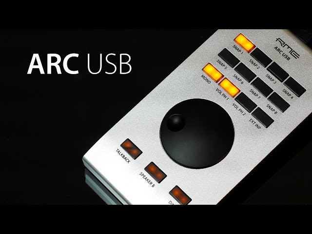 Пульт управления к звуковой карте RME ARC USB