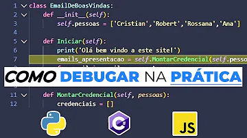 Como debugar no Visual Studio C?