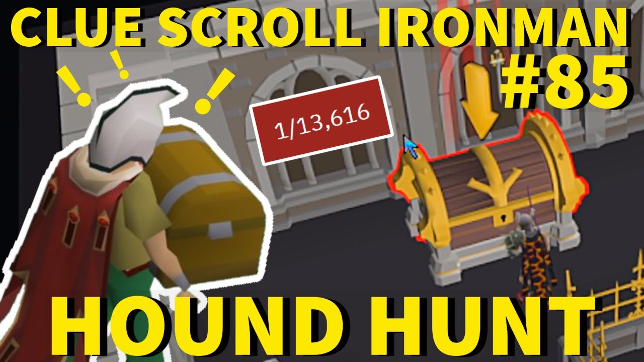 Purple Chests and Clue Mega Rares Clue Scroll Ironman #85 (Hound Purple Chests and Clue Mega Rares Clue Scroll Ironman #85 (Hound