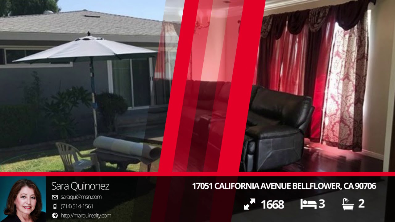 17051 California Avenue Bellflower, CA 90706 Sara Quinonez Find Homes for Sale YouTube