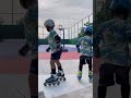 Twin boys skating #twins #boys #skating #sports #fitness