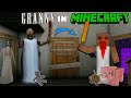 Granny in Minecraft Pixel Mod 😱 Five Days At Horror Room by Game Definition Hindi Comedy Door Escape