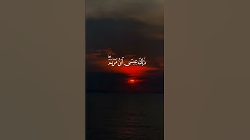 وَالسَّلامُ عَلَيَّ يَوْمَ وُلِدْتُ وَيَوْمَ أَمُوتُ وَيَوْمَ أُبْعَثُ حَيًّا #آيات_من_سورة_مريم