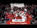 Caps Year (Part 2) - ECSF vs Pittsburgh Penguins 2018