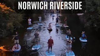 Norwich Riverside Relaxing Walk along the River Wensum in Norwich September 5 2022