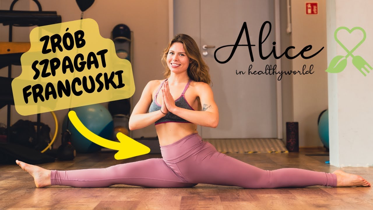 ZRÓB SZPAGAT FRANCUSKI - Stretching 25 minut