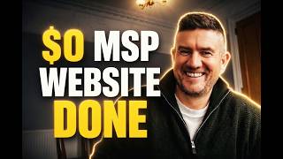 I Built a Professional MSP Website for Free with AI in 20 Minutes