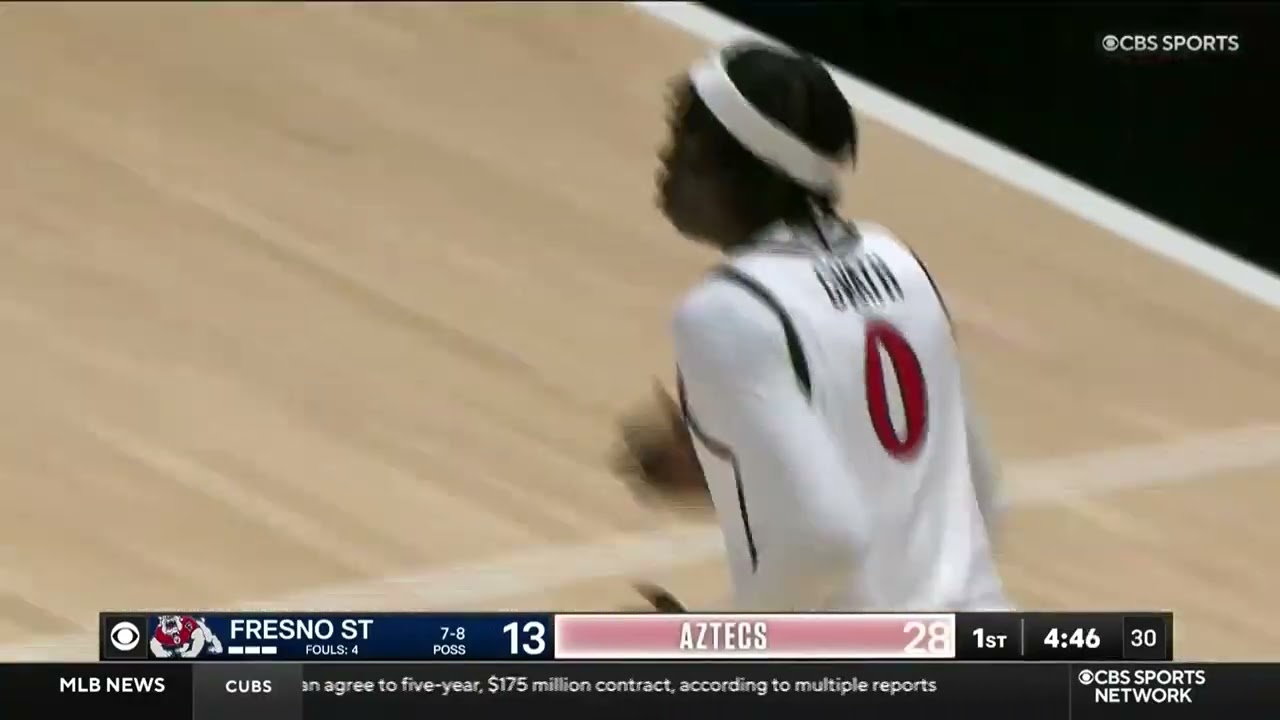 SDSU MEN'S HOOPS HIGHLIGHTS: AZTECS 71, FRESNO STATE 52 - JAN 10, 2026