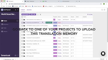 Alignement of a Translation Memory (TM)