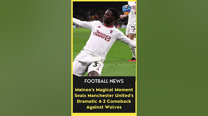 Mainoo's Magical Moment Seals Manchester United's Dramatic 4-3 Comeback Against Wolves