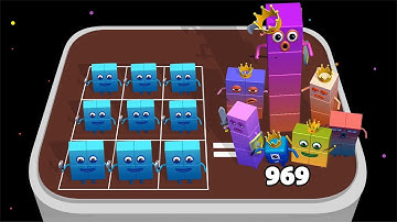 MERGE NUMBERBLOCK RUN - Merge Battles ✔️ 123456789