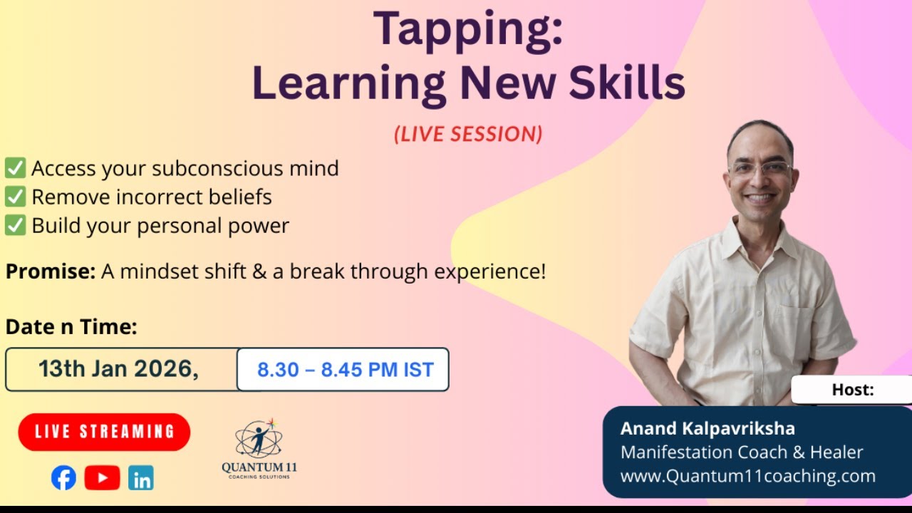 Tap Into Learning 🌟 Tapping - Learning New Skills - YouTube