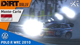 Trailblazing Monte-Carlo in a VW Polo R 2010 [DiRT Rally]