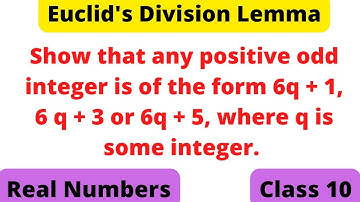 Problem  based on Euclid
