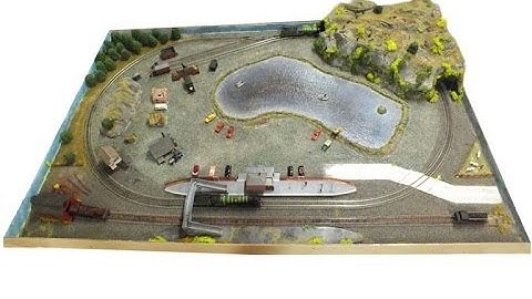 Make a Simple Model Railway - In 3 Minute video