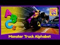 Monster truck abcs  learn the alphabet for kids