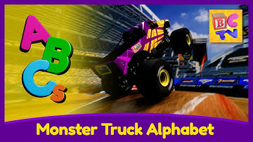 Monster Truck ABCs - Learn the Alphabet for Kids