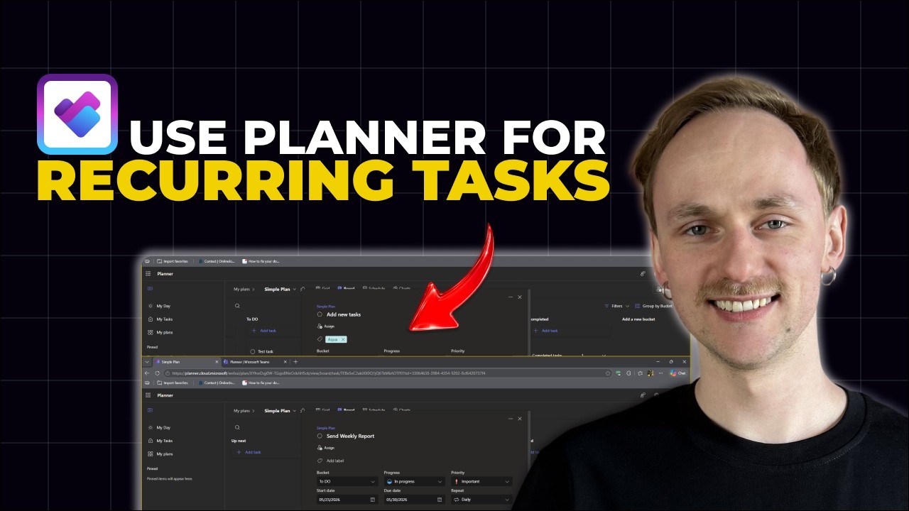 How to Use Microsoft Planner for Recurring Tasks [2026 Full Guide ...