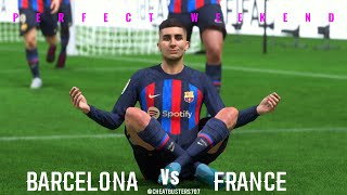 Barcelona vs France | Season 23/24 [4K60] FIFA 23 football soccer