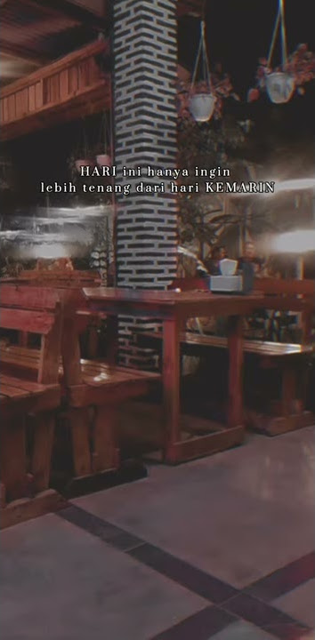 Story wa nongkrong di cafe 2020