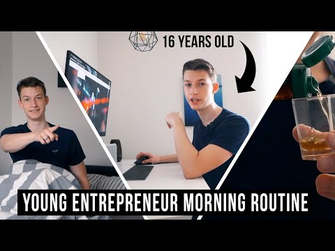 16 year-old entrepreneur morning routine | 2019