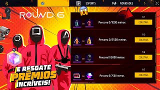 GARENA FEZ A BOA!! SKIN DO ROUND 6 GRÁTIS? PEGUE SEU CUBO MÁGICO, PASSE DE  JUNHO E MAIS - FREE FIRE