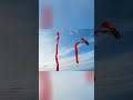 Skydiving Through Ribbons & Balloons: Epic Red Bull Stunts! #shorts