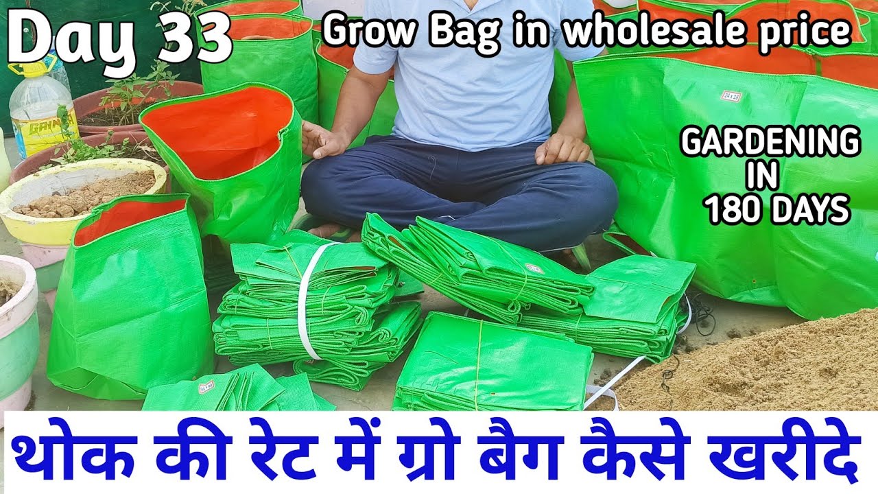 ரூ.25/- முதல் Wholesale விலையில் Grow Bags கிடைக்கும் | Delivery Available  | Rajaa Vlogs Diary - YouTube