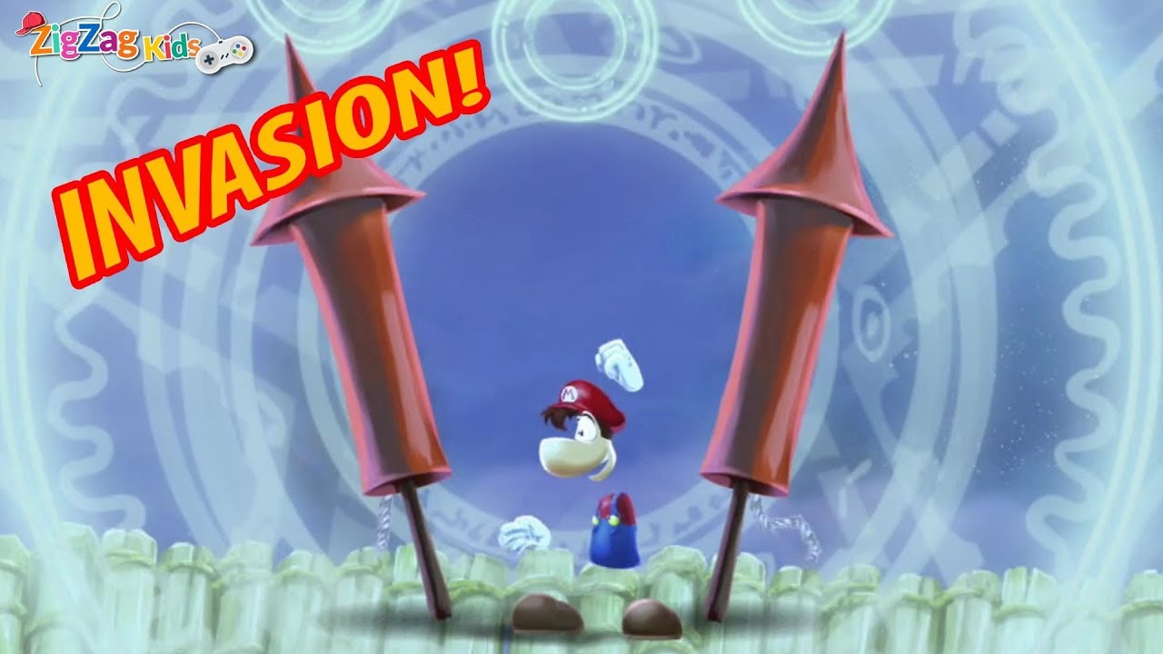 Rayman Legends | Invasion Levels | Episode 48 | ZigZag Kids HD - YouTube
