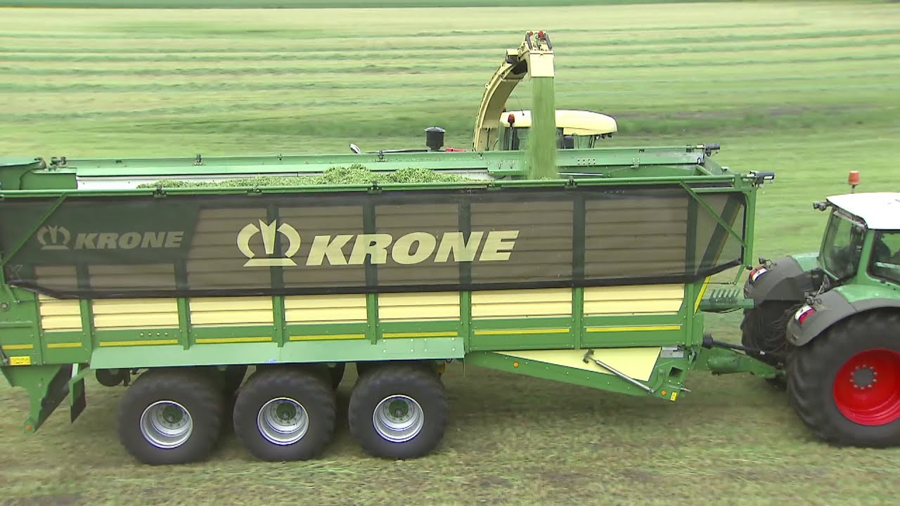 KRONE TX silage trailers