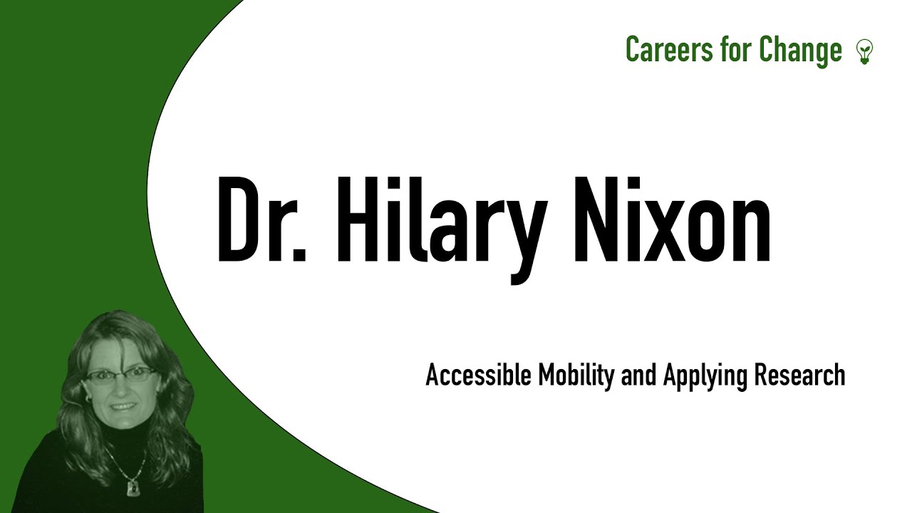 Inspiring the Future of Sustainable Transportation with Dr. Hilary Nixon