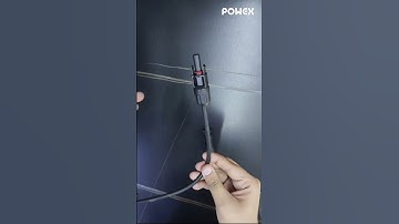 how to crimp MC4 connectors - Powex Connect | MC4 connectors | Solar Connectors #shortvideo #shorts