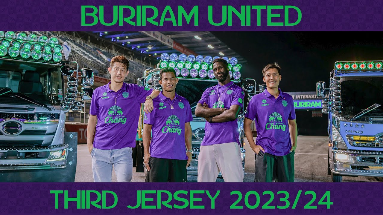 BRUTD BURIRAM UNITED THIRD JERSEY [Official MV] 2023/24