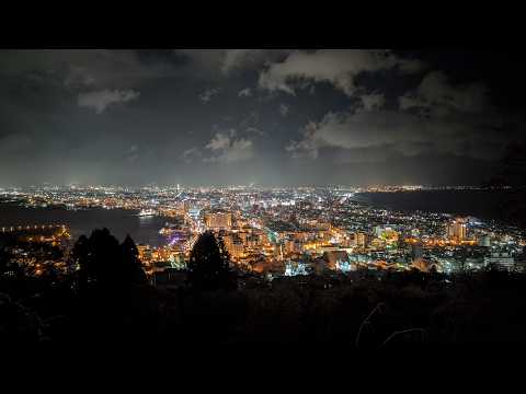 【カッツマングローブ】🌙定点映像 タイムプラス 函館山2号目からの夜景 2025年11月17日 G