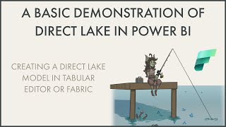 A basic demonstration of Direct Lake in Power BI