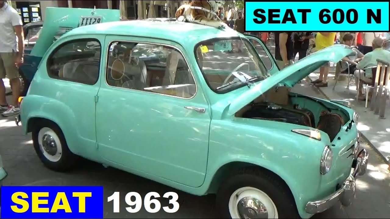 Seat 600 N año 1963. Una restauración de museo. 