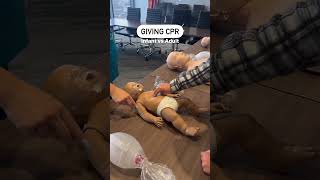 Have you ever performed CPR? 🫀#americanheartassociation #cpr #viral