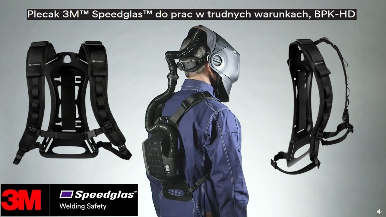 Protection Respiratoire Sac à Dos Robuste BPK-HD Pour Système PAPR