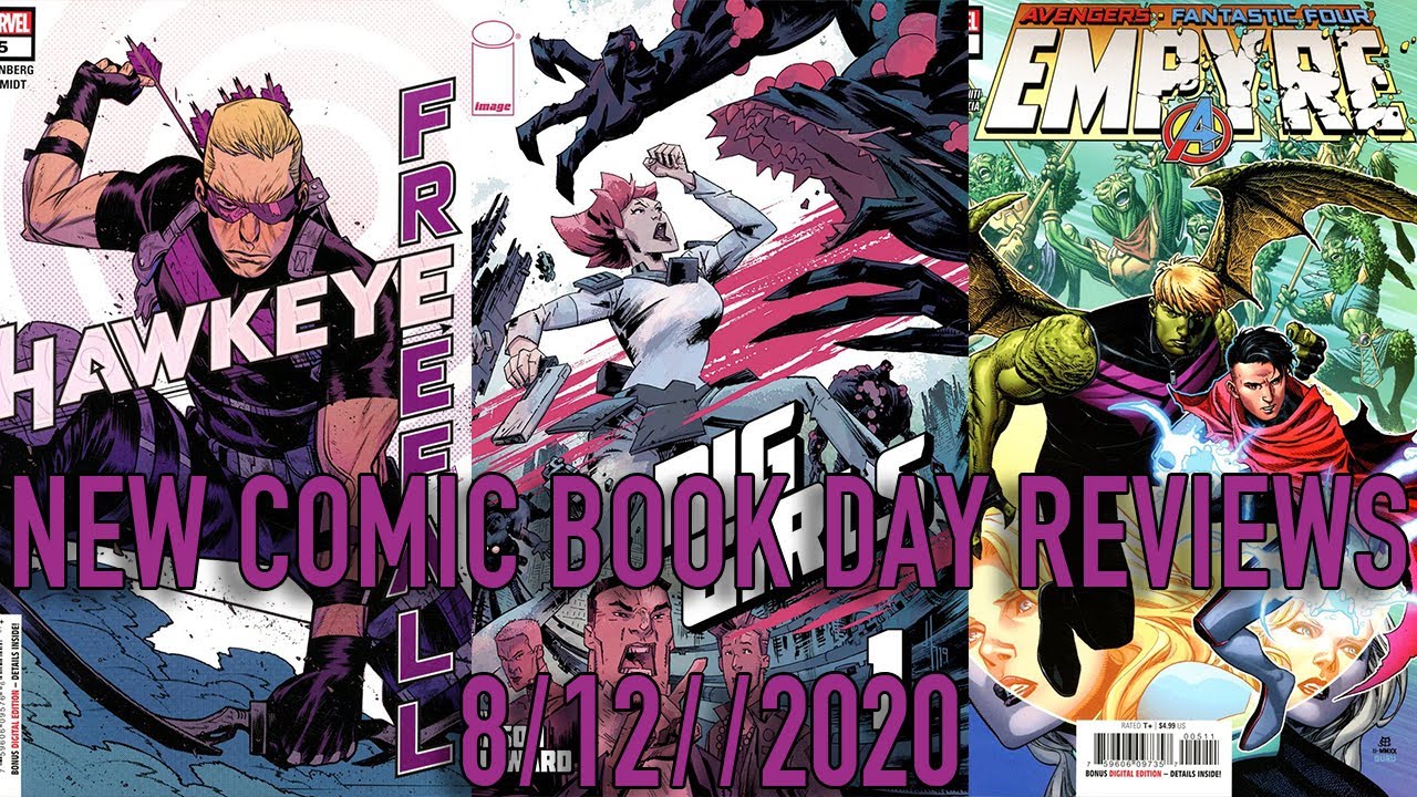 New Comic Book Day Reviews 8/12/2020 - Empyre, Hawkeye, Big Girls and more!