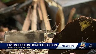 House explosion in Indiana leaves 5 injured; cause under investigation