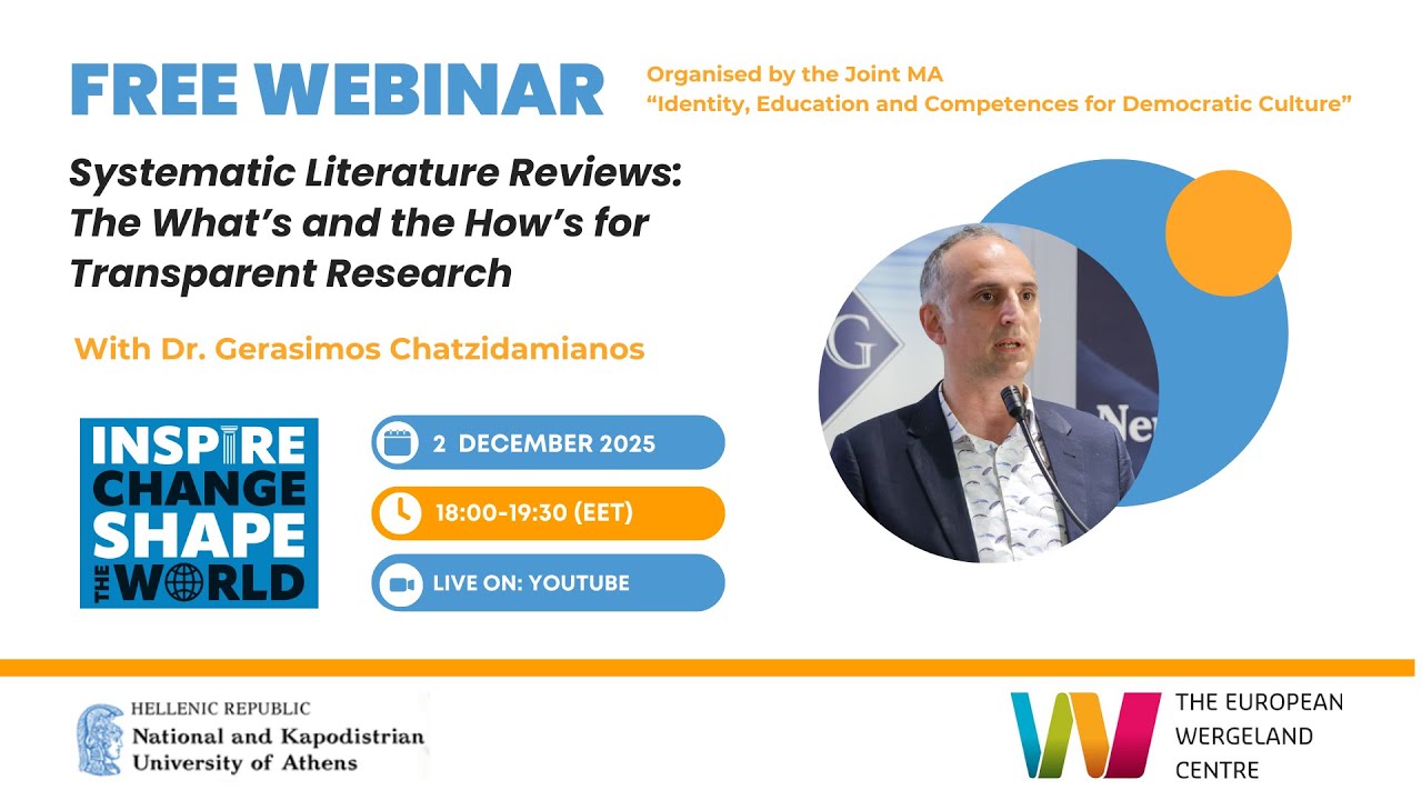 Webinar on Systematic Literature Reviews-December 2nd - YouTube