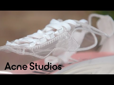 transparent sneaker